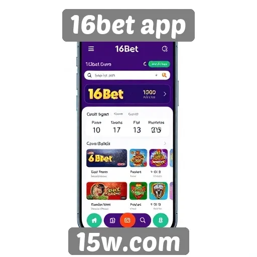 Análise da interface do usuário no 16bet app