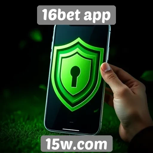 Recursos de segurança e proteção de dados no 16bet app